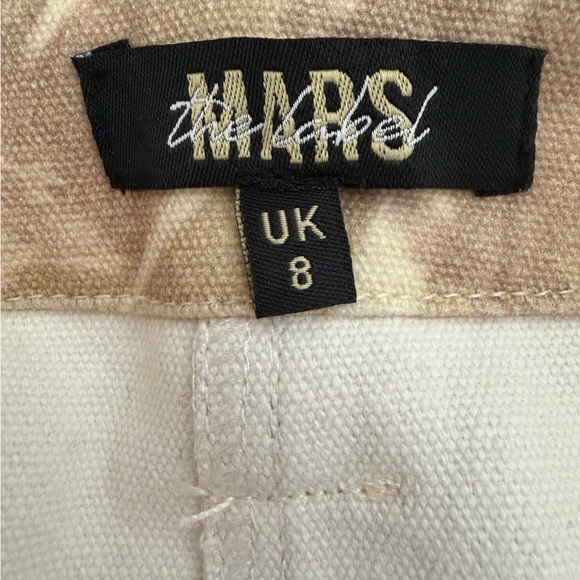 Mars The Label Cargo Mini Skirt 100% Cotton UK Sz 8-US Sz 4 Coachella - Picture 5 of 6